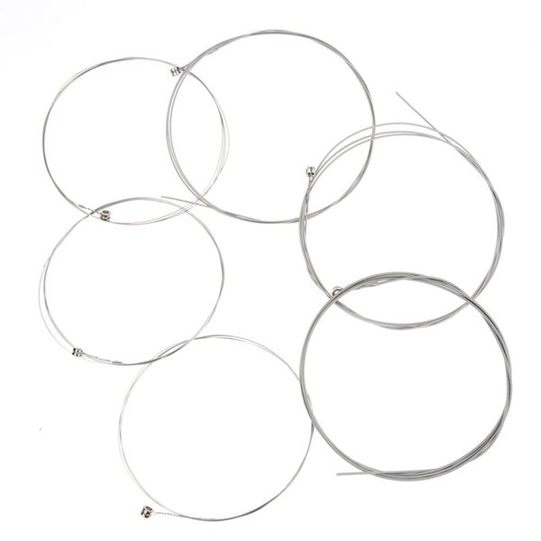 set of 6 pieces electric guitar replacement stainless steel strings musical instrument accessory
set of 6 pieces electric guitar replacement stainless steel strings musical instrument accessory