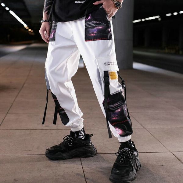 hip hop joggers men 2020 printing mens harem pants streetwear ribbons casual slim ankle-length jogger men trousers, Black
hip hop joggers men 2020 printing mens harem pants streetwear ribbons casual slim ankle-length jogger men trousers, Black