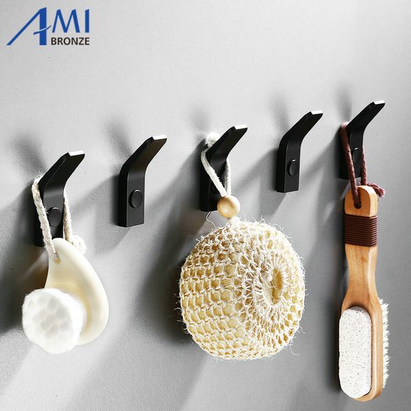 5pcs space aluminum robe hooks wall hang mounted towel hook white / black painted clothes hook bathroom hardware
5pcs space aluminum robe hooks wall hang mounted towel hook white / black painted clothes hook bathroom hardware
