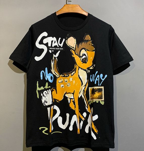 new couple graffiti t-shirt fashion men women summer deer short print casual t-shirt sleeved cartoon cotton sports bottoming sh hnmot
new couple graffiti t-shirt fashion men women summer deer short print casual t-shirt sleeved cartoon cotton sports bottoming sh hnmot