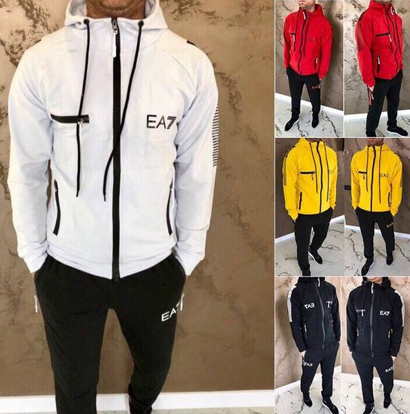 men's tracksuits 2020 men's new sports set fashion hoodie long sleeve sports casual set 2 piece set, Gray
men's tracksuits 2020 men's new sports set fashion hoodie long sleeve sports casual set 2 piece set, Gray