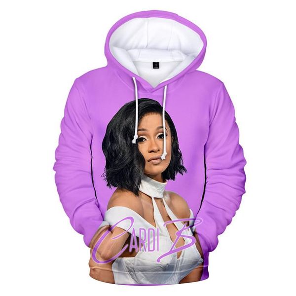 женский рэпер cardi b цифровой печать hat фуфайки красочной длинные рукава обычной o шея womens толстовка, Black
женский рэпер cardi b цифровой печать hat фуфайки красочной длинные рукава обычной o шея womens толстовка, Black