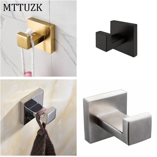 mttuzk 304 stainless steel brushed gold robe hook mablack bathroom hooks wall mount door rear hook for cap,coat,clothes
mttuzk 304 stainless steel brushed gold robe hook mablack bathroom hooks wall mount door rear hook for cap,coat,clothes