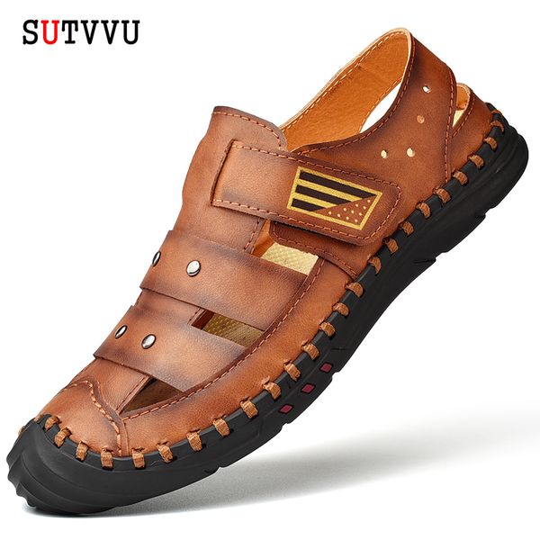 classic men's sandals summer soft sandals comfortable men shoes genuine leather big size soft outdoor men roman, Black
classic men's sandals summer soft sandals comfortable men shoes genuine leather big size soft outdoor men roman, Black