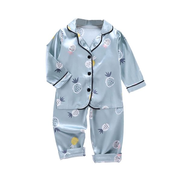 pajamas autumn baby clothes kids for girls boys pineapple print sleepwear set long sleeve blouse +pants 2pcs, Blue;red
pajamas autumn baby clothes kids for girls boys pineapple print sleepwear set long sleeve blouse +pants 2pcs, Blue;red