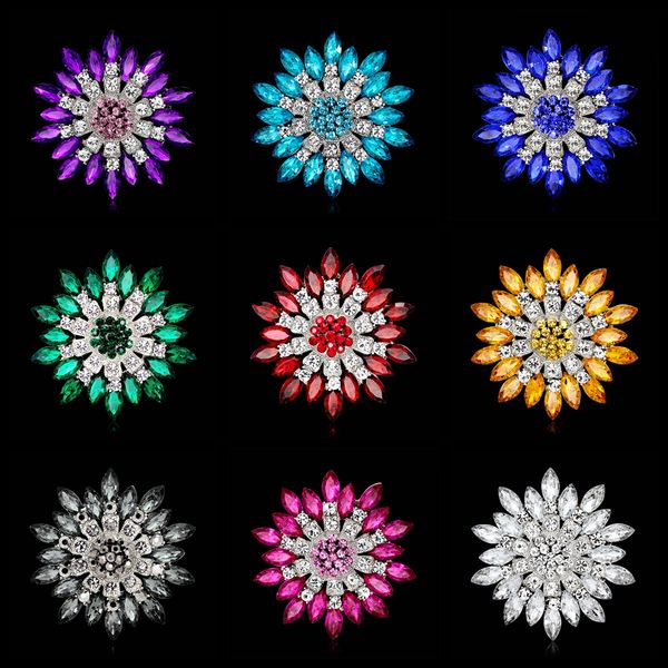 enamel rhinestones colorful crystal multicolor flower brooch pins dropshipping supplier for jewelry, Gray
enamel rhinestones colorful crystal multicolor flower brooch pins dropshipping supplier for jewelry, Gray