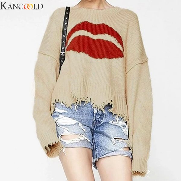 kancoold autumn winter women plus size solid o-neck long sleeve irregular knit pullover jumper loose sweater fashion, White;black
kancoold autumn winter women plus size solid o-neck long sleeve irregular knit pullover jumper loose sweater fashion, White;black