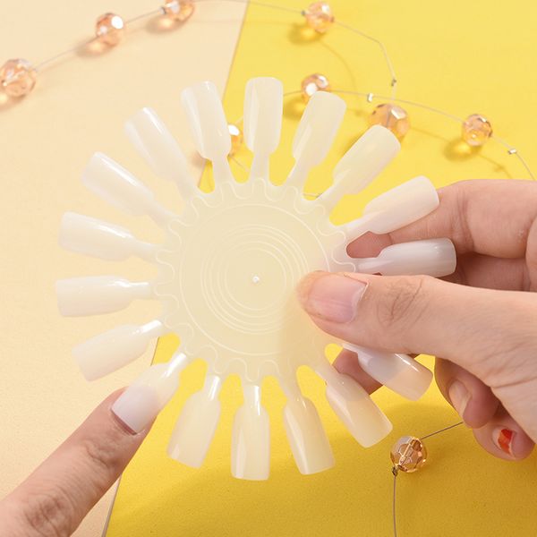 useful 5pcs false nail tips color card finger nails display artificial fake nail stickers palette for nails art tools 2colors, Red;gold
useful 5pcs false nail tips color card finger nails display artificial fake nail stickers palette for nails art tools 2colors, Red;gold