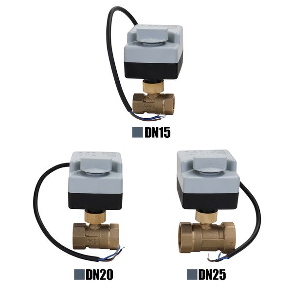 ac220v 2-ways 3-wires electric motorized ball valve three-wire two control for air conditioning
ac220v 2-ways 3-wires electric motorized ball valve three-wire two control for air conditioning