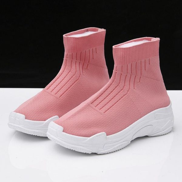 stretch boots women weaving sock shoes woman fashion walking footwear sneakers women, Black
stretch boots women weaving sock shoes woman fashion walking footwear sneakers women, Black