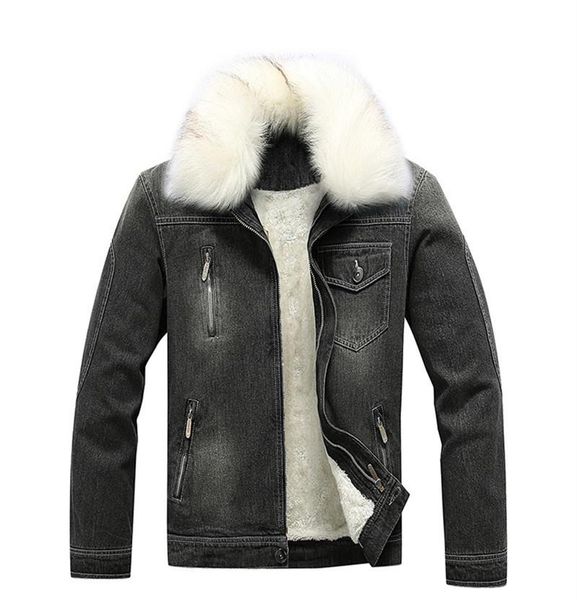 winter men jackets thick plus size stand collar designer denim men coats casual solid color washed male clothing, Black;brown
winter men jackets thick plus size stand collar designer denim men coats casual solid color washed male clothing, Black;brown