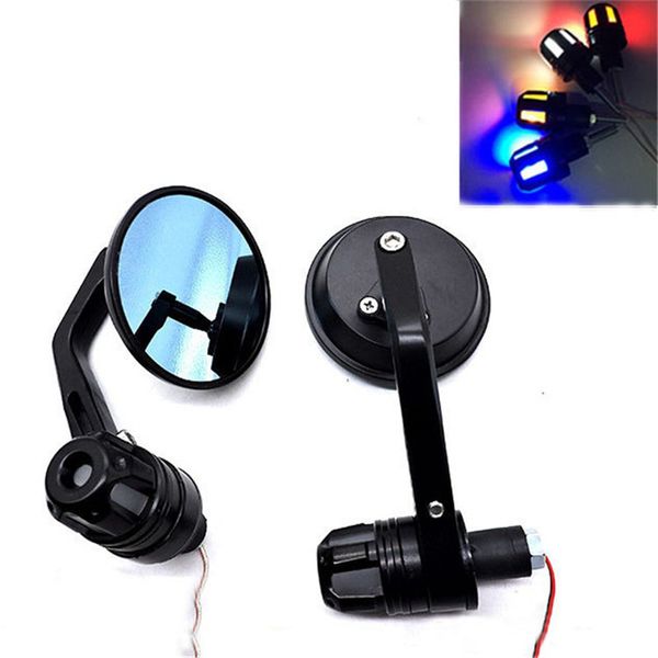 1 pair red blue yellow white motorcycle rearview mirror handle bar mirror led turn signals racing style side backup mirrors
1 pair red blue yellow white motorcycle rearview mirror handle bar mirror led turn signals racing style side backup mirrors