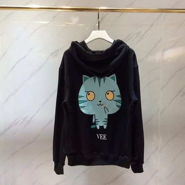 2019 women mens designer hoodies summer new fashion brand cat print hoodie men women cool the gypsy non-such, Black
2019 women mens designer hoodies summer new fashion brand cat print hoodie men women cool the gypsy non-such, Black