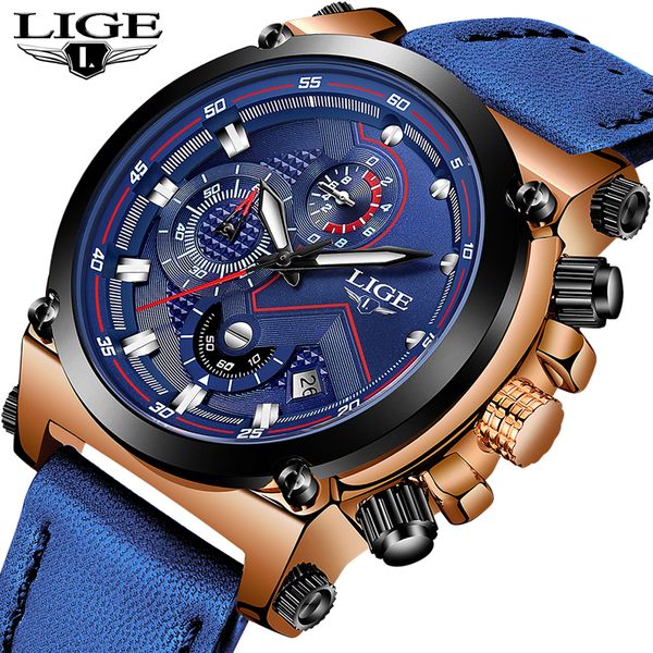 lige men business quartz watches men casual leather waterproof sport wrist watch relogio masculino+box, Slivery;brown
lige men business quartz watches men casual leather waterproof sport wrist watch relogio masculino+box, Slivery;brown