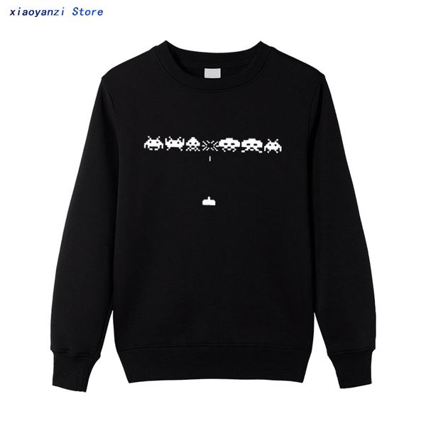 space invader sweatshirts classic shooting retro game gift for atari player creative design black cotton men hoodies
space invader sweatshirts classic shooting retro game gift for atari player creative design black cotton men hoodies
