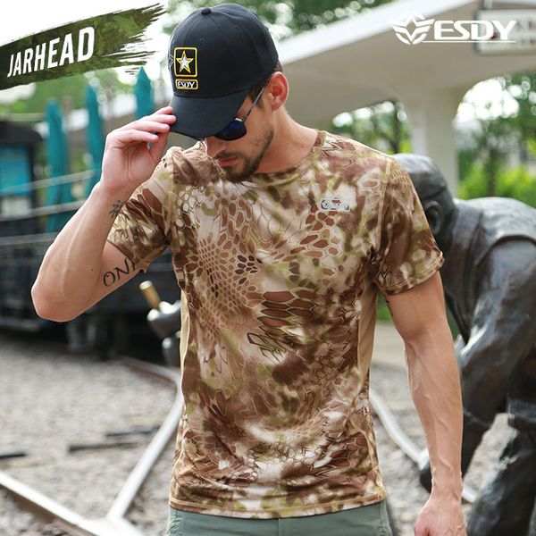 2018 new outdoor hunting t-shirt men breathable army tactical combat t shirt dry sport camo camp tees camouflage, Gray;blue
2018 new outdoor hunting t-shirt men breathable army tactical combat t shirt dry sport camo camp tees camouflage, Gray;blue