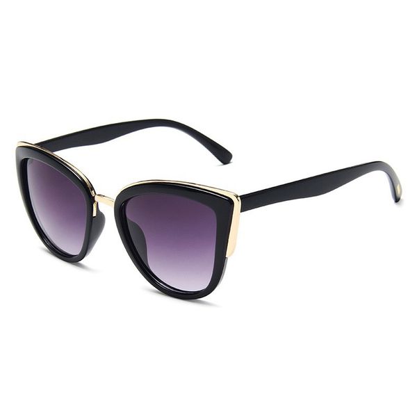 women new cat eye sunglasses pc full frame ac lens lady fashion retro classic sunglasses goggle, White;black
women new cat eye sunglasses pc full frame ac lens lady fashion retro classic sunglasses goggle, White;black