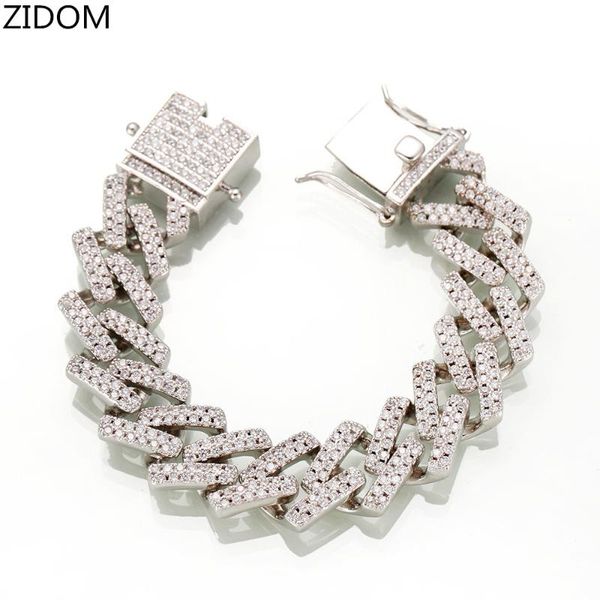 2019 new men hip hop iced out bling bracelet pave setting zircon 18mm width miami cuban chain bracelets hiphop jewelry gifts, Black
2019 new men hip hop iced out bling bracelet pave setting zircon 18mm width miami cuban chain bracelets hiphop jewelry gifts, Black
