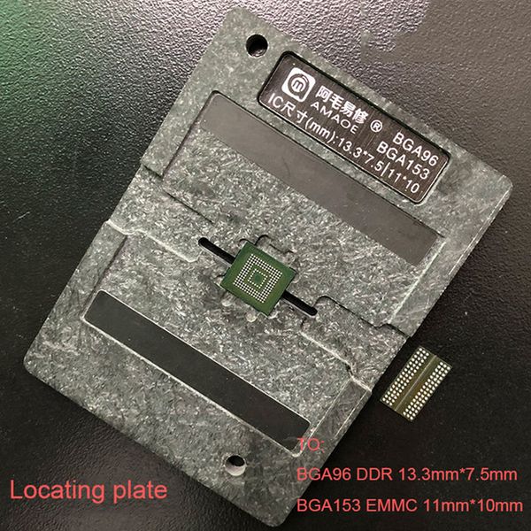 bga directly heat reballing universal stencils with templateset for bga96 ddr bga153 emmc chip rework rpair
bga directly heat reballing universal stencils with templateset for bga96 ddr bga153 emmc chip rework rpair