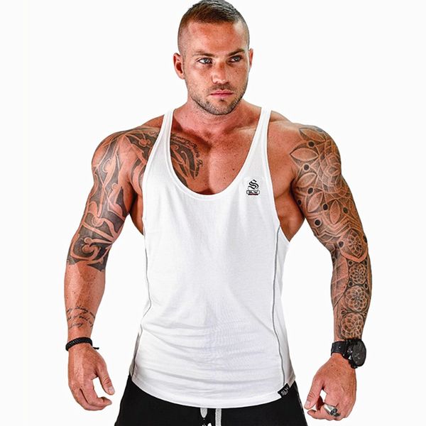 new design men brand sleeveless stitching tank men summer gyms fitness casual bodybuilding breathable quick dry jogger, White;black
new design men brand sleeveless stitching tank men summer gyms fitness casual bodybuilding breathable quick dry jogger, White;black