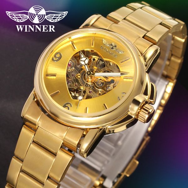 t-winner fashion men's and women's watches gold stainless steel strap heart-shaped hollow dial automatic mechanical watch, Slivery;brown
t-winner fashion men's and women's watches gold stainless steel strap heart-shaped hollow dial automatic mechanical watch, Slivery;brown