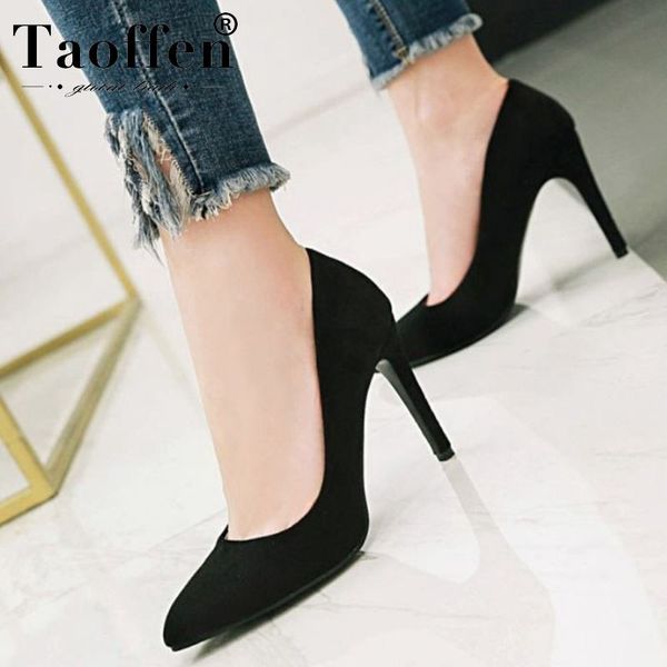 taoffen 9 color bombas de mujer primavera punta puntiaguda fiesta slip on boda zapatos mujer de tacón alto exterior bombas calzado talla, Black
taoffen 9 color bombas de mujer primavera punta puntiaguda fiesta slip on boda zapatos mujer de tacón alto exterior bombas calzado talla, Black