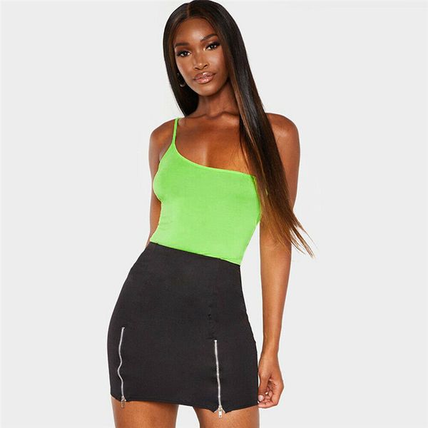 new fashion women's one shoulder stretch jumpsuit strap sleeveless bodysuit ladies casual slim romper club party wear summer, Black;white
new fashion women's one shoulder stretch jumpsuit strap sleeveless bodysuit ladies casual slim romper club party wear summer, Black;white