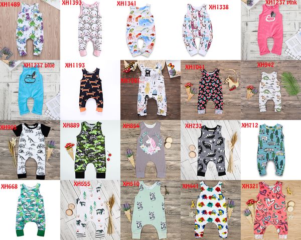 Baby Fox Dinosaur cactus Floral Print Romper Newborn INS Sleeveless Jumpsuits 2018 Summer kids Boutique Climbing clothes 20 styles C3514
Baby Fox Dinosaur cactus Floral Print Romper Newborn INS Sleeveless Jumpsuits 2018 Summer kids Boutique Climbing clothes 20 styles C3514