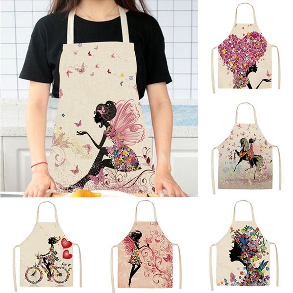 kitchen restaurant supplies cotton linen waterproof women aprons home cooking tool waist bib easy cleaning 68x55cm
kitchen restaurant supplies cotton linen waterproof women aprons home cooking tool waist bib easy cleaning 68x55cm
