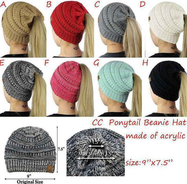 8 color women cc ponytail cap cc knitted beanie fa hion girl winter warm hat back hole pony tail autumn ca ual beanie 30pc fc202, Blue;gray
8 color women cc ponytail cap cc knitted beanie fa hion girl winter warm hat back hole pony tail autumn ca ual beanie 30pc fc202, Blue;gray