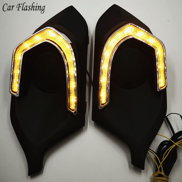 car flashing 2pcs led for mitsubishi pajero sport 2016 2017 drl daytime running lights fog lamp cover with yellow turn signal
car flashing 2pcs led for mitsubishi pajero sport 2016 2017 drl daytime running lights fog lamp cover with yellow turn signal