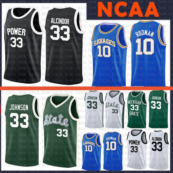 savages high school dennis 10 rodman college basketball jersey earvin 33 johnson st. joseph's kareem abdul-jabbar university of michiga, Black
savages high school dennis 10 rodman college basketball jersey earvin 33 johnson st. joseph's kareem abdul-jabbar university of michiga, Black