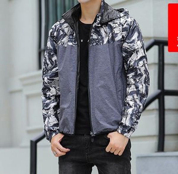 2019 new fashion hooded men's jacket korean version slim thin double-faced mens jacket outwear, Black;brown
2019 new fashion hooded men's jacket korean version slim thin double-faced mens jacket outwear, Black;brown