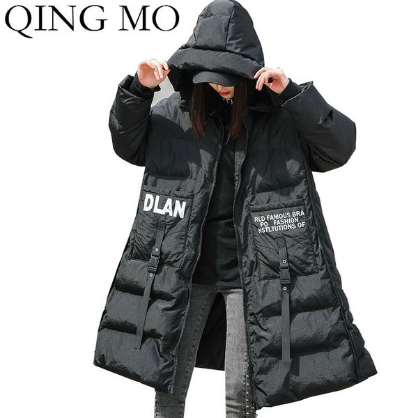 qing mo black women plus size parkas 2019 women letter printed parkas female hooded jacket coat striped outwear zqy2363
qing mo black women plus size parkas 2019 women letter printed parkas female hooded jacket coat striped outwear zqy2363
