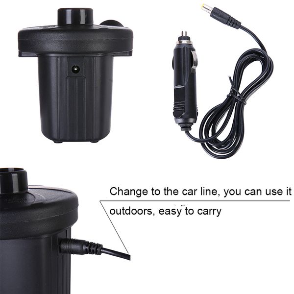 1set car household air pump electric air pump quick-fill with 3 nozzles for inflatable blow up pool raft bed boat toy
1set car household air pump electric air pump quick-fill with 3 nozzles for inflatable blow up pool raft bed boat toy