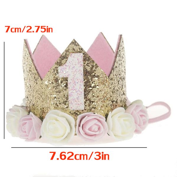 2020 flower crown newborn headband gold birthday crown flower tiara headband for kids party headwear hair bands accessories gift, Slivery;white
2020 flower crown newborn headband gold birthday crown flower tiara headband for kids party headwear hair bands accessories gift, Slivery;white