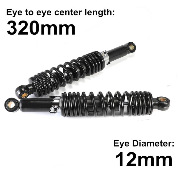 universals 320mm motorcycle accessories air absorber rear suspension for yamaha motors scooter atv quad d45
universals 320mm motorcycle accessories air absorber rear suspension for yamaha motors scooter atv quad d45