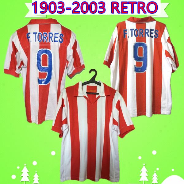 1903 2003 retro soccer jerseys home red white 9 f.torres 2002 2003 2004 vintage camiseta de futbol 100th anniversary edition football shirt, Black;yellow
1903 2003 retro soccer jerseys home red white 9 f.torres 2002 2003 2004 vintage camiseta de futbol 100th anniversary edition football shirt, Black;yellow