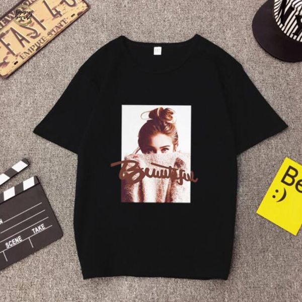 european american style for women fashion girl print short sleeve o neck cotton t shirt feminina loose t shirts women, White
european american style for women fashion girl print short sleeve o neck cotton t shirt feminina loose t shirts women, White
