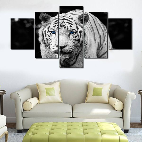 5pcs/set unframed walking tiger blue eyes animal painting wall art oil painting on canvas textured paintings picture living room
5pcs/set unframed walking tiger blue eyes animal painting wall art oil painting on canvas textured paintings picture living room