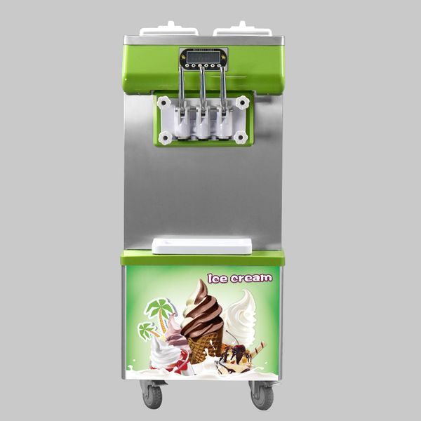 kolice commercial etl ce snack food machine 3 flavors soft ice cream machine yogurt gelato soft ice cream maker with refrigerant
kolice commercial etl ce snack food machine 3 flavors soft ice cream machine yogurt gelato soft ice cream maker with refrigerant