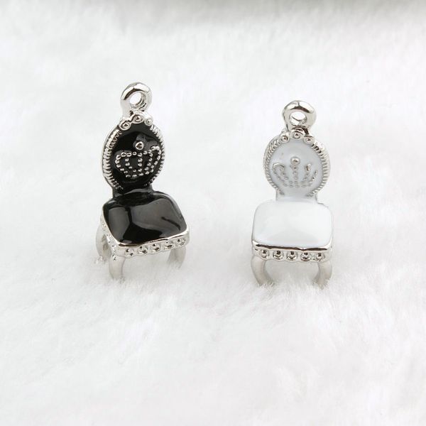 bulk 100pcs, 10*26mm,enamel chair charms pendant, furniture charm, jewelry supplies silver plated, white and black colors, Bronze;silver
bulk 100pcs, 10*26mm,enamel chair charms pendant, furniture charm, jewelry supplies silver plated, white and black colors, Bronze;silver