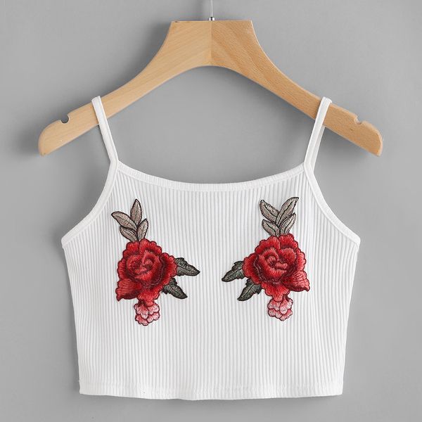 summer холтер sexy снаряжен crop tops белого croptop вышивка коротких женщины обрезанного feminino tank top haut femme blusa bralet, White
summer холтер sexy снаряжен crop tops белого croptop вышивка коротких женщины обрезанного feminino tank top haut femme blusa bralet, White