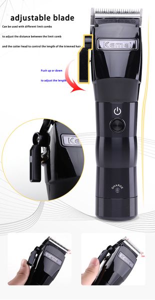 cortapelos kemei professional hair clipper electric powerful cordless hair trimmer cutting machine haircut trimmer styling tools barber
cortapelos kemei professional hair clipper electric powerful cordless hair trimmer cutting machine haircut trimmer styling tools barber