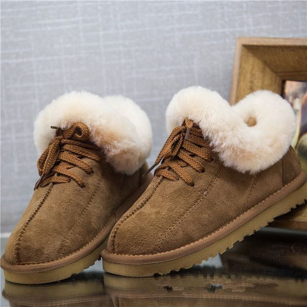 2018 australian sheepskin fur one snow boots parent-child designer luxury warm shoes home interior shoes fashion explosion warm warm casual, Black
2018 australian sheepskin fur one snow boots parent-child designer luxury warm shoes home interior shoes fashion explosion warm warm casual, Black