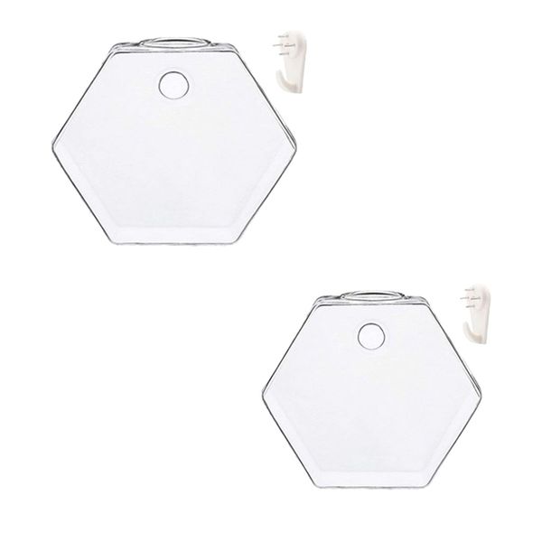 pack of 2 clear glass air plant pots hydroponic terrariums wall hanging plants container, 13cm & 17cm hexagon
pack of 2 clear glass air plant pots hydroponic terrariums wall hanging plants container, 13cm & 17cm hexagon