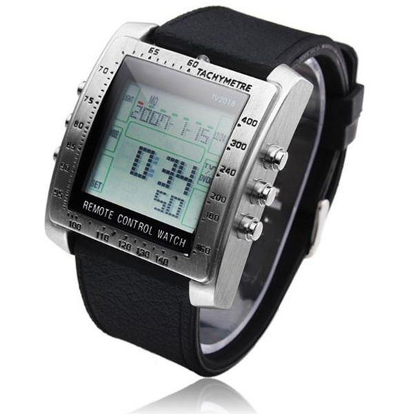 stainless steel tv remote control alarm tv dvd remote steel rubber sports wrist watches, Slivery;brown
stainless steel tv remote control alarm tv dvd remote steel rubber sports wrist watches, Slivery;brown