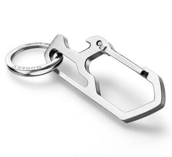 modern brand titanium steel solid men key chain with bottle opener keychain key holder ring men belt clip pull, Silver
modern brand titanium steel solid men key chain with bottle opener keychain key holder ring men belt clip pull, Silver