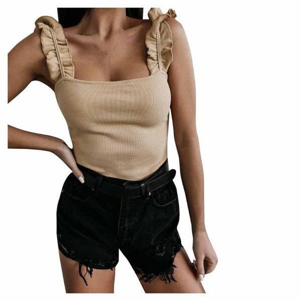 women summer sleeveless tank 2020 khaki tank vest ruffled ladies casual short shirt shirt female woman, White
women summer sleeveless tank 2020 khaki tank vest ruffled ladies casual short shirt shirt female woman, White