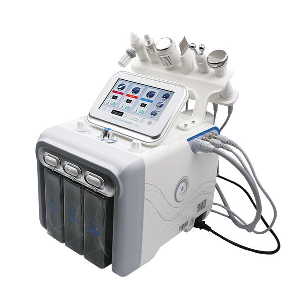 2019 new 6 in 1 h2o2 hydro facial bio lift dermabrasion aqua peel oxygen spray ultrasonic skin scrubber face cleansing machine, Black;white
2019 new 6 in 1 h2o2 hydro facial bio lift dermabrasion aqua peel oxygen spray ultrasonic skin scrubber face cleansing machine, Black;white